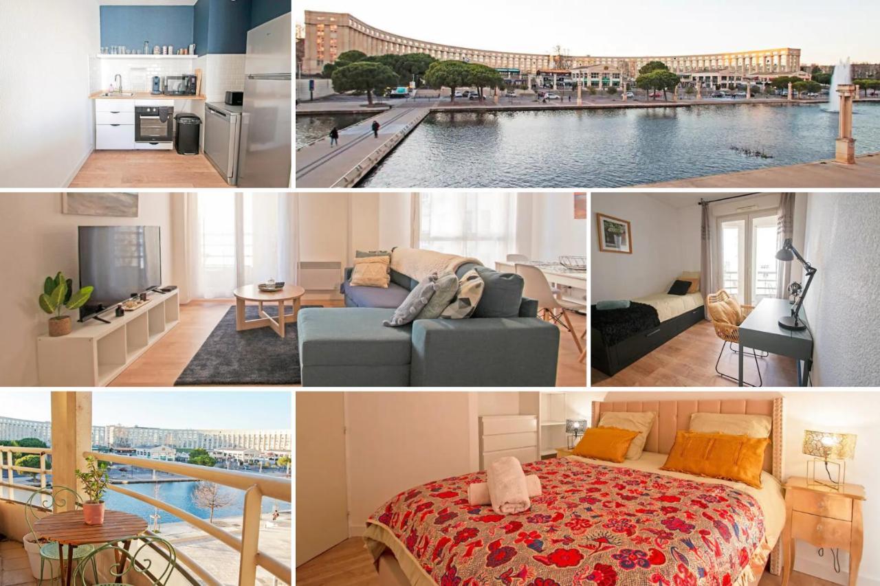 Appartement Cosy , Vue Imprenable, Parking Prive Montpellier Exterior photo
